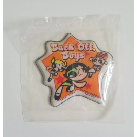 Powerpuff Girls "Back Off Boys" New, Sealed, Puffy Magnet Pop-Tarts Prize 2000