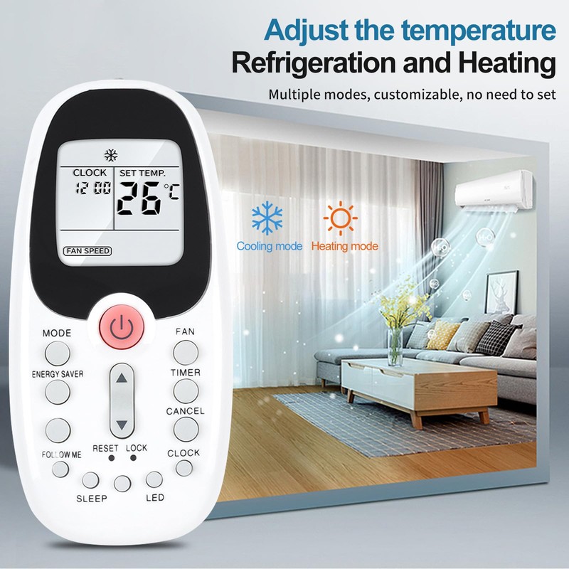 HZIME New Replacement AC A/C Remote Control Compatible for Arctic