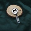 Lywjyb Birdgot Sarcastic Cat Badge Reel Animal Lover Gift Judgmental
