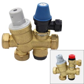 Caleffi 3/6 bar 533201/533112 CST Combined PRV and Cold Fill monobloc Manifold Assembly F0001223