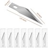 JTIEO 74 Pack Hobby Knife Exacto Knife with 4 Upgrade