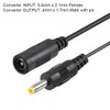 sourcing map Adapter Connector Converter 5.5 x 2.1 mm to