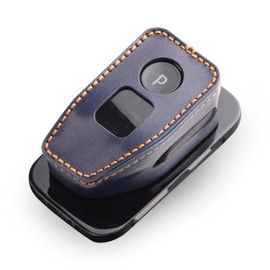 [smasol] X-Trail T33 Series Nissan Note E13 Aura Aria B6 B9 Series Shift Knob Cover Shift Lever Boots Custom Interior Parts Dress Up No Hand Sewing Required (Type B Navy)