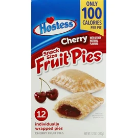 Hostess Snack Size Fruit Pies 12oz (Cherry)