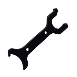 Mandark Motorcycle Rear Shock Spanner Wrench, Motorbike Shock Spanner Adjustment Tool, Automotive Wrench Tool Accessories Compatible with Sportster XL 883 1200 Touring Softail Dyna (Black)