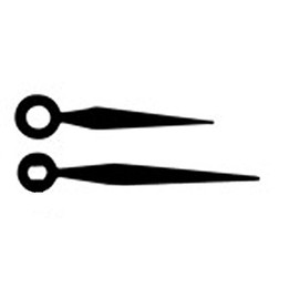 Small Quartz Clock Hands Sword 1 1/2 Inch
