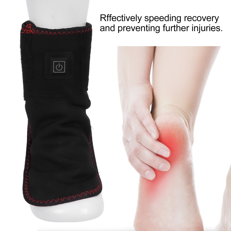 Heated Foot Ankle Brace Remove Fatigue Relieve Muscle Stiffness Electric