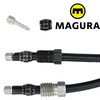 Magura Olive/Clamping Ring + Support Sleeve/Insert Pin for Disc Brakes