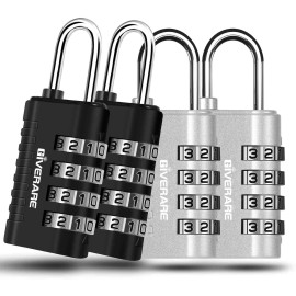 Combination Lock 4Candado Con Combinación Para Valija -Cerraduras de Equipaje para Maleta Viajera