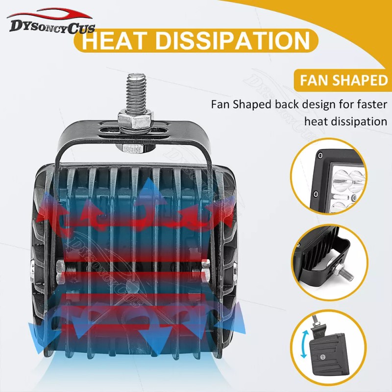 DYSO FIT POLARIS RANGER 900 XP -UPGRADE TO 24W LED