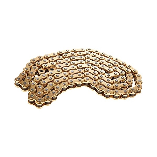 DID (520ERT3-120 Gold 120 Link High Performance ERT3 Series Non-O-Ring Racing Chain with Connecting Link