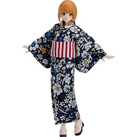 figma figma Styles Women's Body [Emily] with Yukata Coordination, Non-scale, ABS & PVC, Pre-painted Action Figure