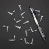 BKMAMLAB - Tubos de microcentrífuga de 0,2 ml, 300 piezas,