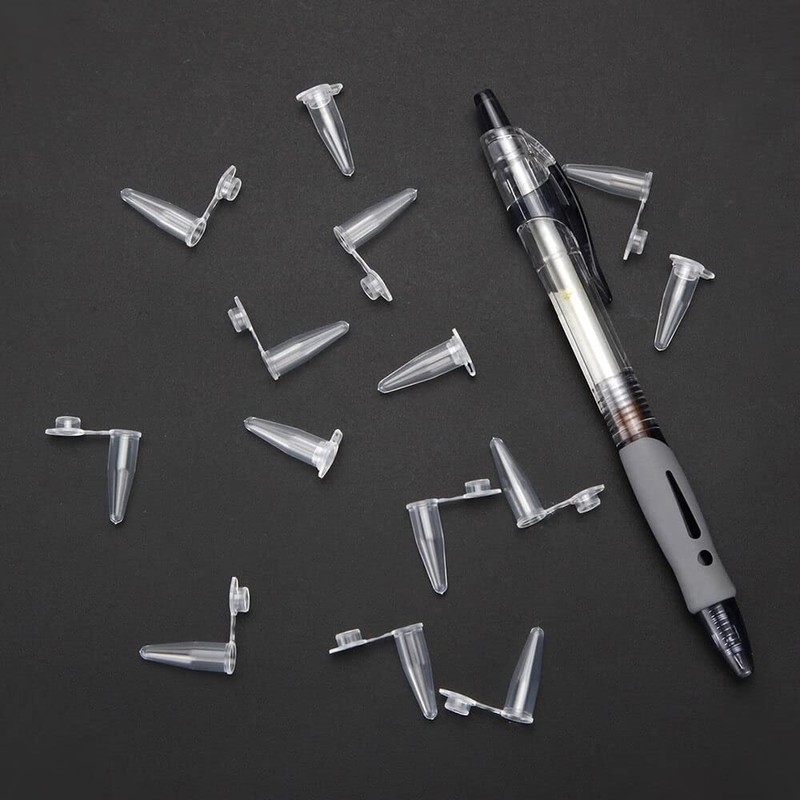 BKMAMLAB - Tubos de microcentrífuga de 0,2 ml, 300 piezas,