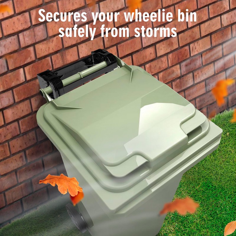 Wheelie Bin Buddy Storm Lock Secure Bin Clamp