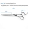 6" Professional Hair Scissors Cutting Shears 440C Hair Cutting Scissors