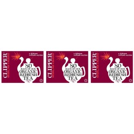 (3 PACK) - Clipper - Organic Infusion Redbush | 80 Bag | 3 PACK BUNDLE