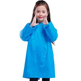 VIFINE Kids Waterproof Artist Painting Apron, Children's Art Smock, Long Sleeve Children Apron