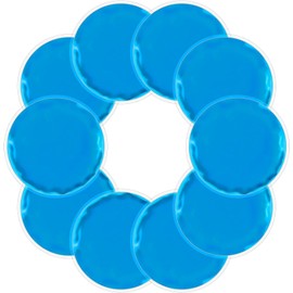 10 Pack Reusable Small Ice Packs, 2.75" Gel Ice Packs for Injuries, Ice Pads Hot & Cold Compress for Professional Athletes, Qutdoor Sports Enthusiasts