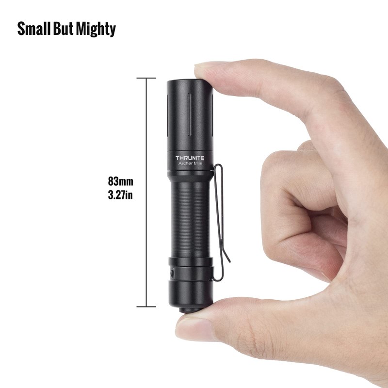 ThruNite EDC Flashlight Archer Mini, 405 Lumens Tail Switch LED