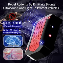 Rodent Repellent for Car Engines buzzkick 3 in 1 Ultrasonic Pest Repeller Mouse for Outside Rat Deterrent Outdoor Indoor Electronic Mouse Repellent Devices Keeping Rodents Out of Car House