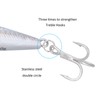 Sea Fishing Sinking Lure 60g Stainless Steel Plastic Artificial Simulation