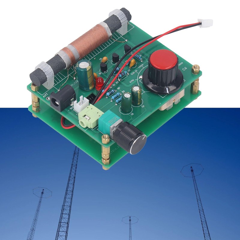 AM Transmitter Portable Amplitude Modulation Transmitter with 3.5mm Headphone Jack