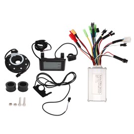 Motor Brushless Controller Sine Wave 3 Modes Thumb Trottle LCD Display 24V 36V 48V 17A