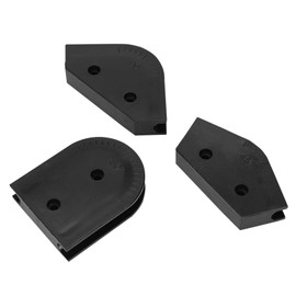 3Pcs 16mm Hard Tube Bending Kit,16mm OD 45/90 /180 Degree Acrylic Hard Tube Bender Tool Kit,Water Cooling Bending Kit,for Computer Water Cooling System,Black