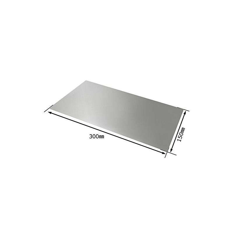 久宝 Metal Productions Aluminum Plate Slim Thickness 0.5 X Width