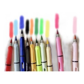 Codalis 12 Lápices Infinito Mágico Con Borrador Colores Infinito