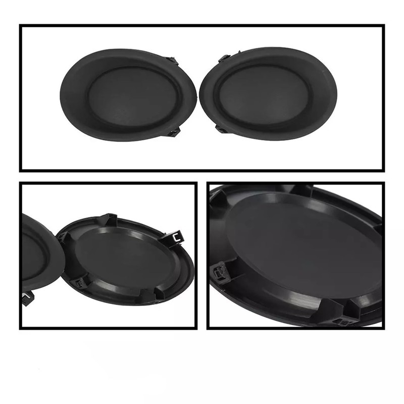 munirater 1 Pair Fog Light Cover Left and Right Side