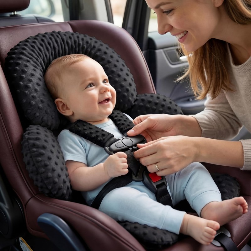 Pro Goleem Infant Car Seat Insert, Baby Head Neck Body