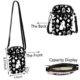 TSOTMO Beauty Inspired Gift Tale As Old As Time Movie Crossbody Bag Belle Princess Gift Fairytale Lover Gift (beauty CR CA)
