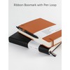 Thick College Ruled Notebook with 366 Numbered Pages, A5 Journals