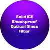Solid ICE Shockproof Slim 43mm UV PRO Filter Tempered Optical
