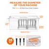 26 Quart Extra Large Sous Vide Container with Lid, Include