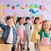 Xandova 46 Pcs Cute Keychains for Kids, Random Different Cartoon