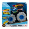 Hot Wheels Monster Trucks Twisted Tredz Vehicles, Creature-Themed 1:43 Scale