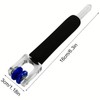 Dual Spring Roller Foil Crimper Burnisher Tool for Stained Glass
