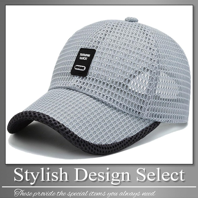 Buzz Selection CAP255 Mesh, Lightweight, Quick Drying, Cap, Hat, Golf,