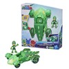 PJ Masks F21375X1 Pjm Glow and Go Gekko Mobile, Green