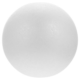 Operitacx 30 cm / 11. 79 Inch Large White Foam Ball Giant Polystyrene Ball Smooth Craft Balls for Christmas DIY Ornaments