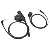 PTT Adapter with 90cm Cable Push to Talk Portable Headset