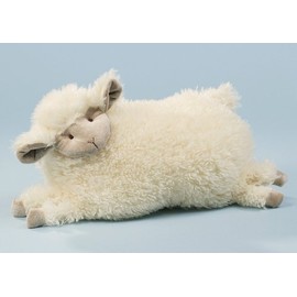 Lamm-Kissen cremefarben 35 cm