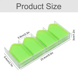 xtemtoamz Diamond Painting Tray Organiser 5D - DIY Painting Tools Plastic Arts Accessories with 8 Slots for Drill Trays Crafts Jewellery Nail Art Trays Crafts 23.2 x 9.4 x 3 cm