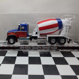 Greenlight 2019 Mack Granite Cement mixer concrete Truck 1/64 dcp Greenlight custom Ertl
