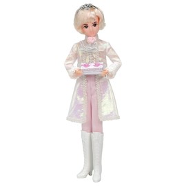 Takara Tomy Licca TAKARA TOMY "Licca-chan Doll, Princess Yumemiru, Royal Wedding, Hart-kun", Dress-up, Doll, Pretend Play, Toy, Ages 3 and Up, Toy Safety Standards Passed ST Mark Certified