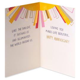 American Greetings Anniversary Card (Illuminates the World)