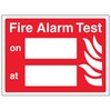 V Safety Fire Alarm Test - Landscape 200 x 150